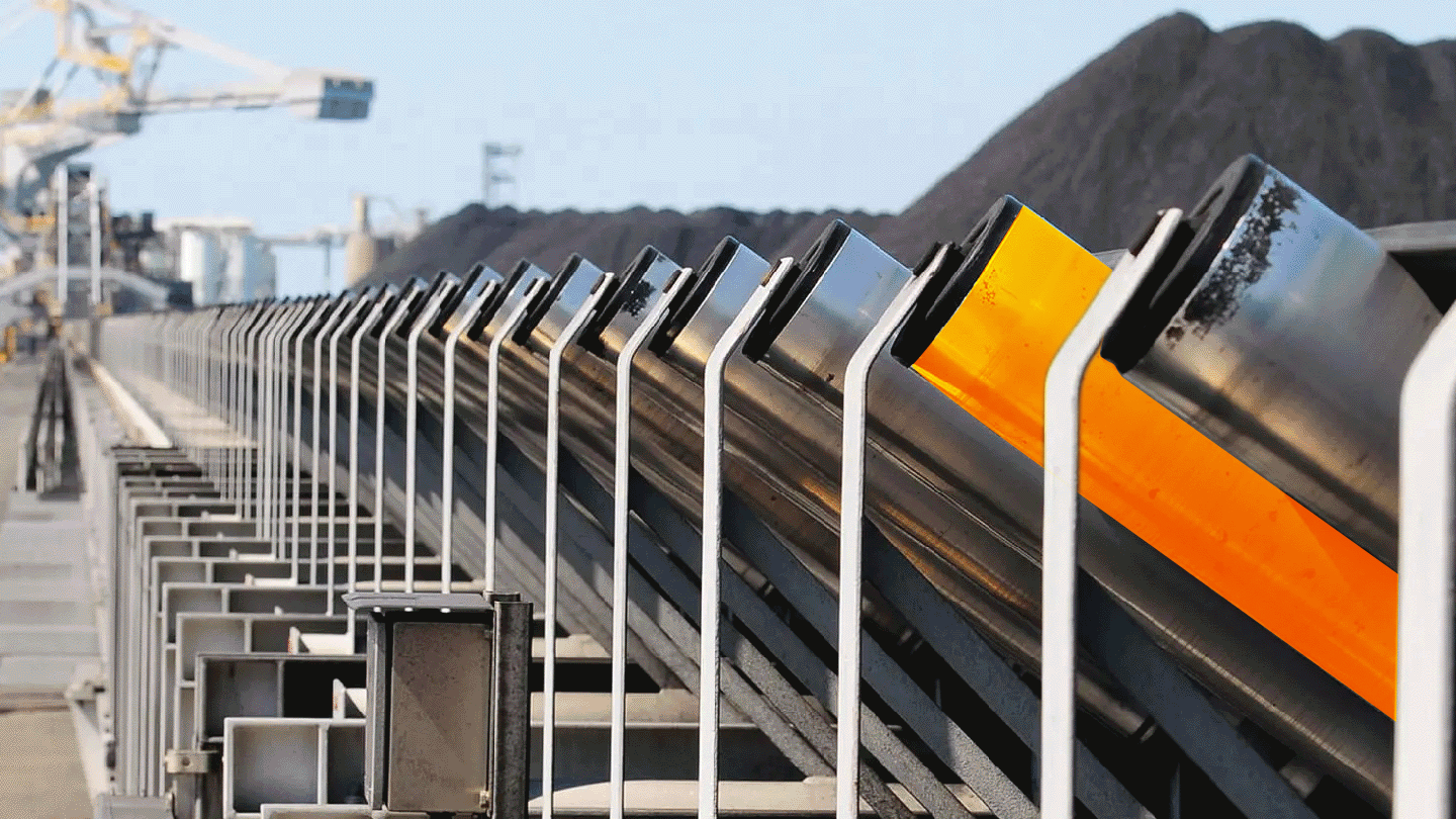 Conveyor Roller Covers Sleeves Lagging